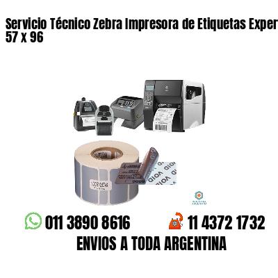 Servicio Técnico Zebra Impresora de Etiquetas Experto 57 x 96