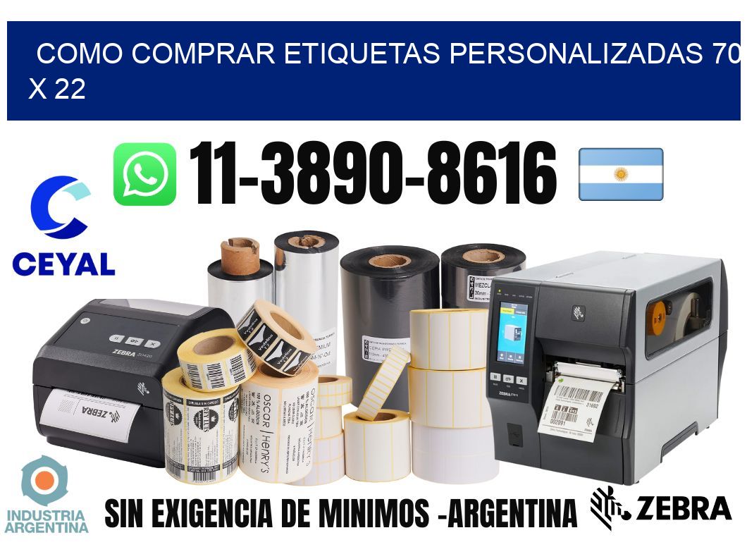 como comprar etiquetas personalizadas 70 x 22