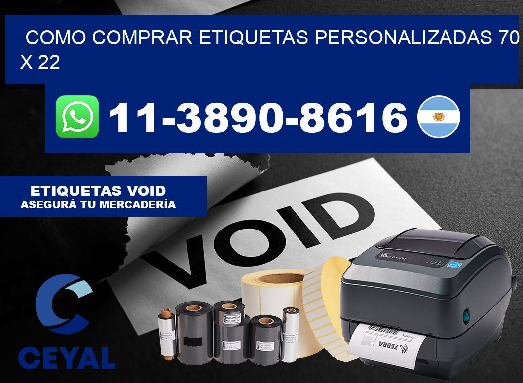 como comprar etiquetas personalizadas 70 x 22