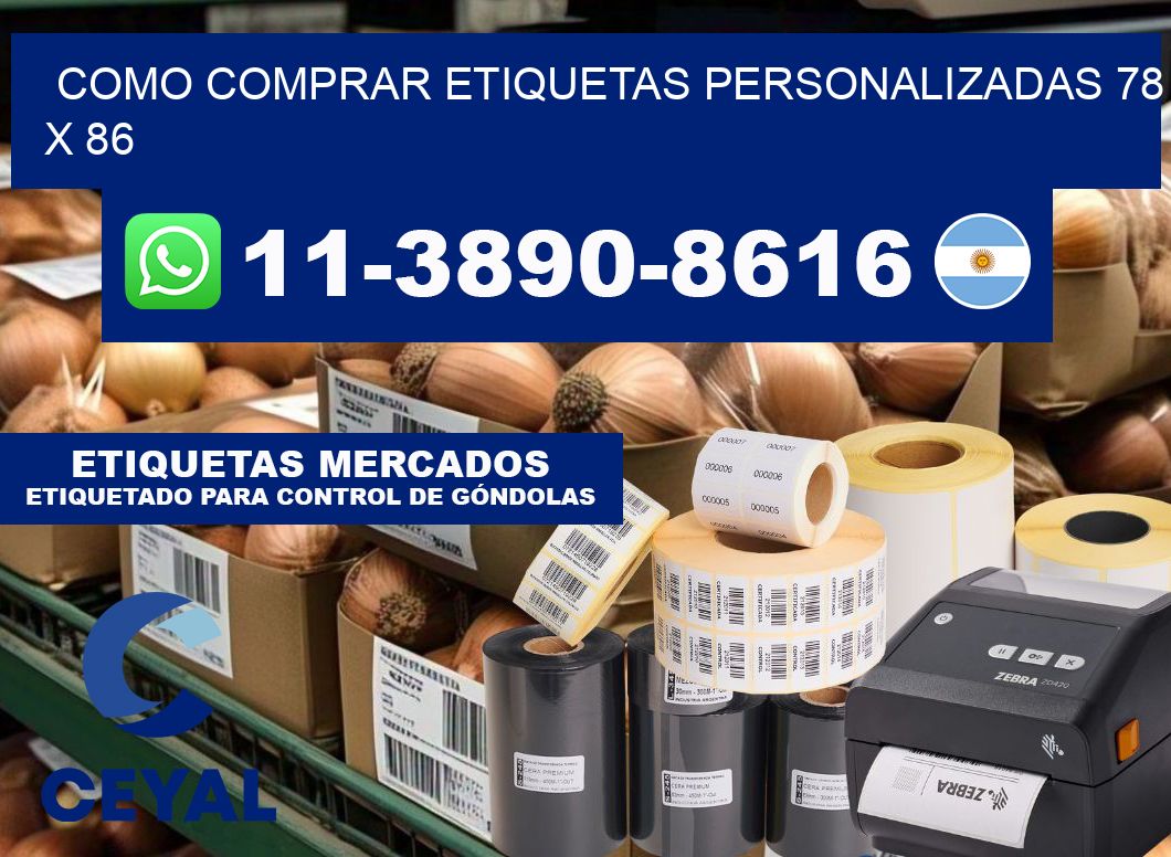 como comprar etiquetas personalizadas 78 x 86
