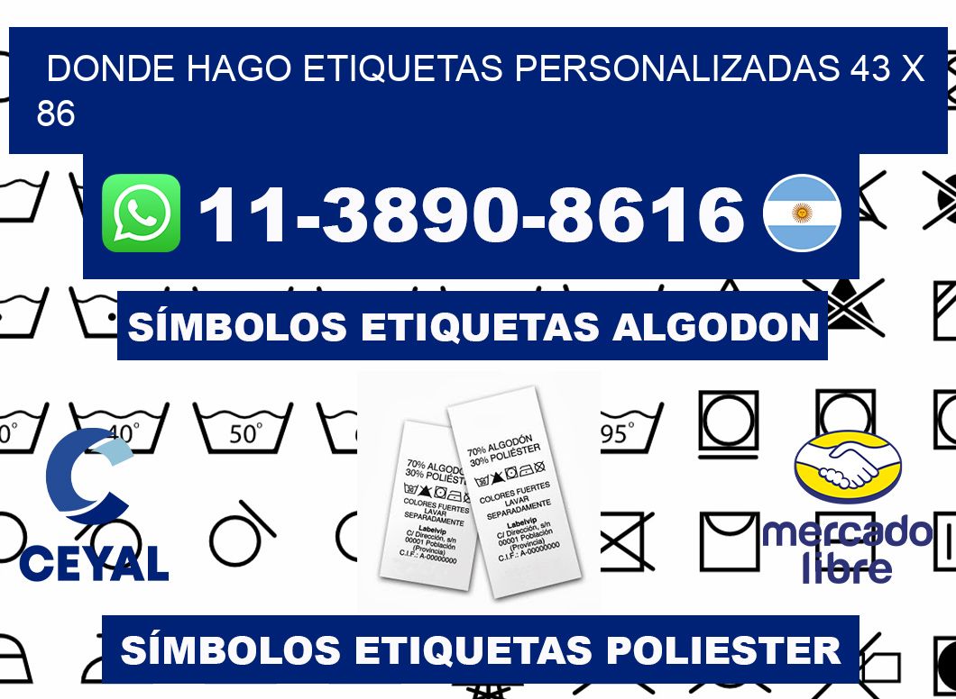 donde hago etiquetas personalizadas 43 x 86