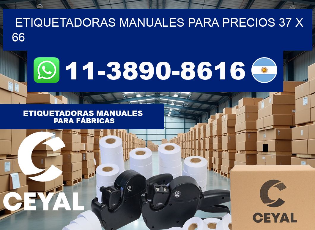 etiquetadoras manuales para precios 37 x 66