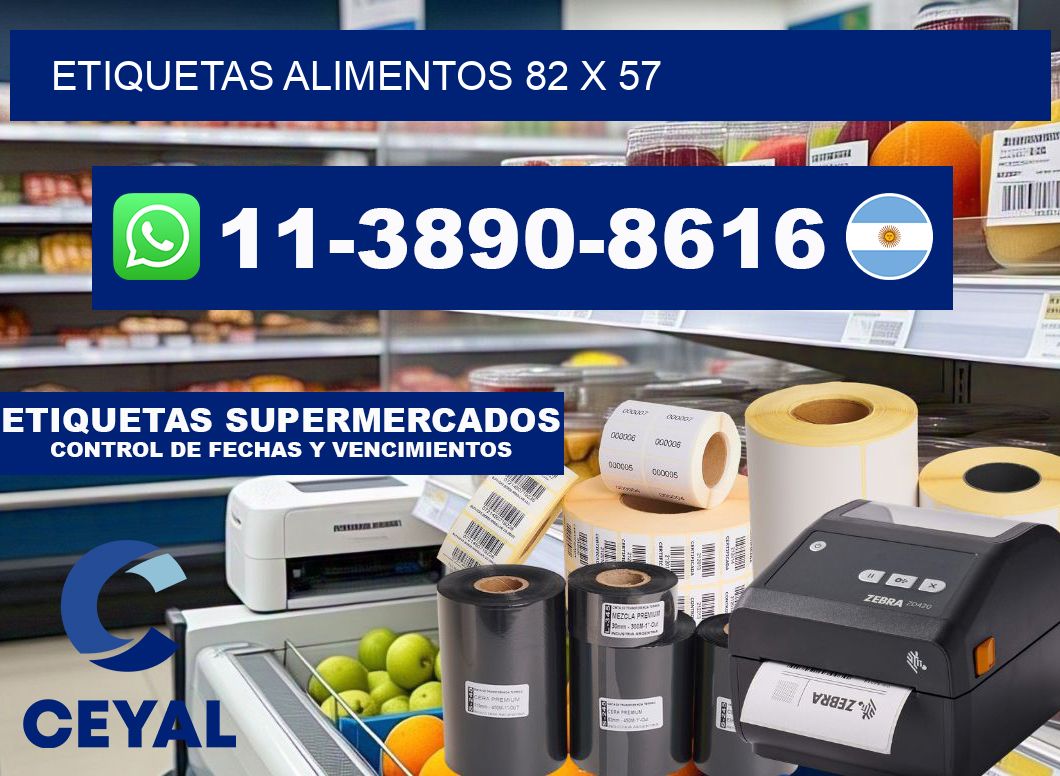 etiquetas alimentos 82 x 57