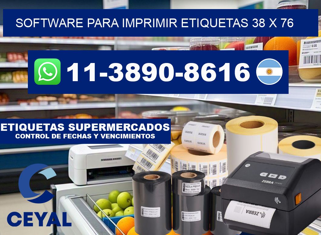 software para imprimir etiquetas 38 x 76