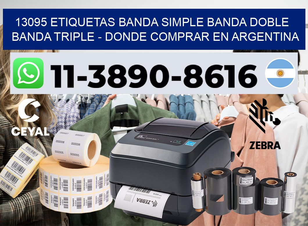 13095 etiquetas banda simple banda doble banda triple – Donde Comprar en Argentina