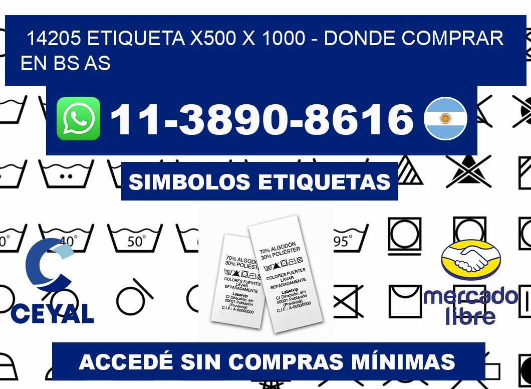 14205 etiqueta x500 x 1000 - Donde Comprar en bs as