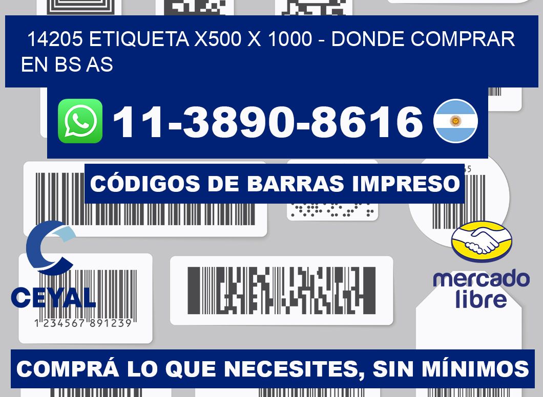 14205 etiqueta x500 x 1000 - Donde Comprar en bs as