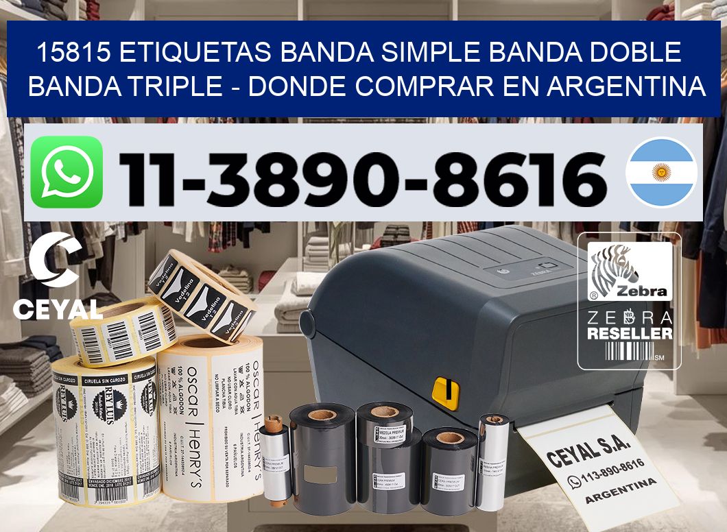 15815 etiquetas banda simple banda doble banda triple – Donde Comprar en Argentina