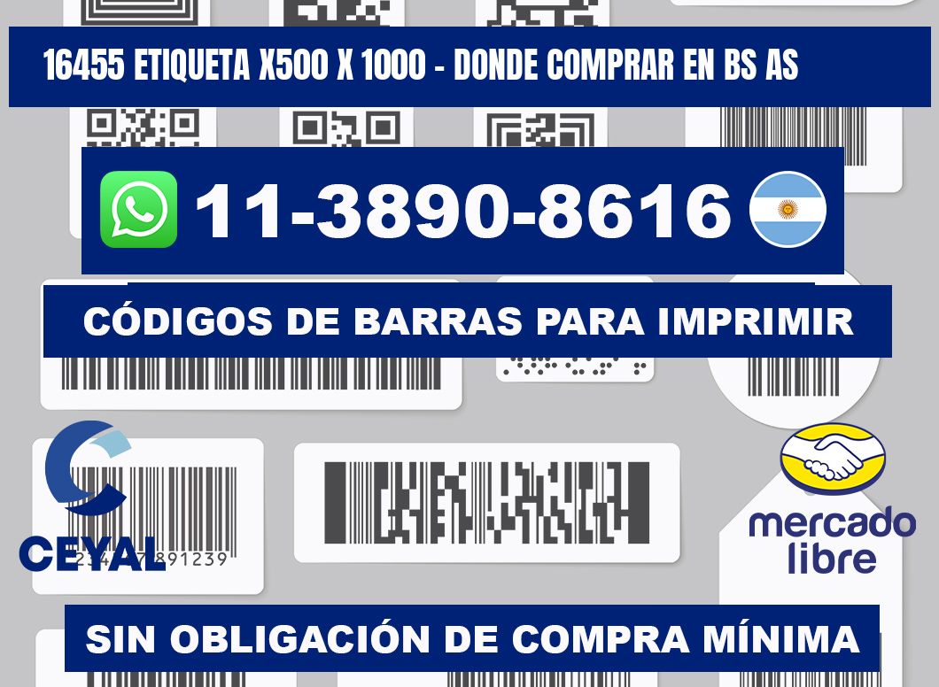 16455 etiqueta x500 x 1000 - Donde Comprar en bs as