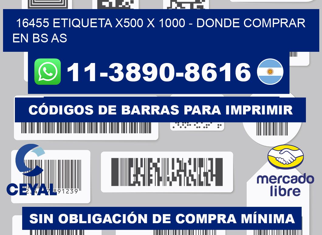 16455 etiqueta x500 x 1000 - Donde Comprar en bs as