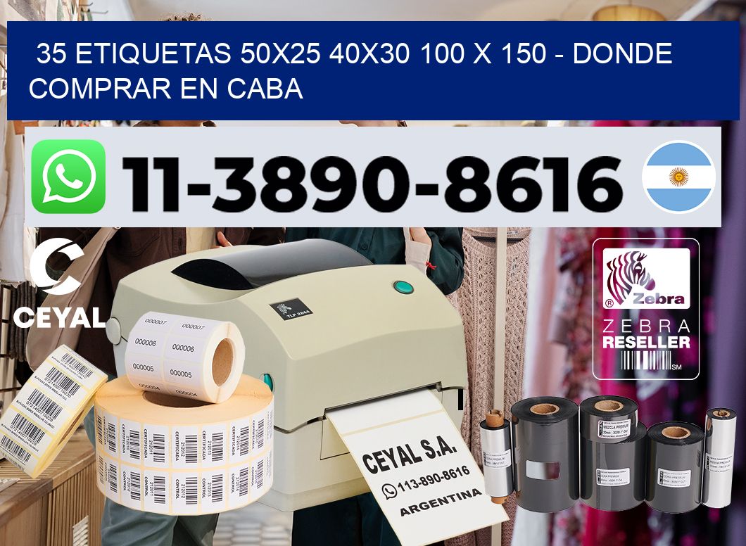 35 etiquetas 50×25 40×30 100 x 150 – Donde Comprar en Caba