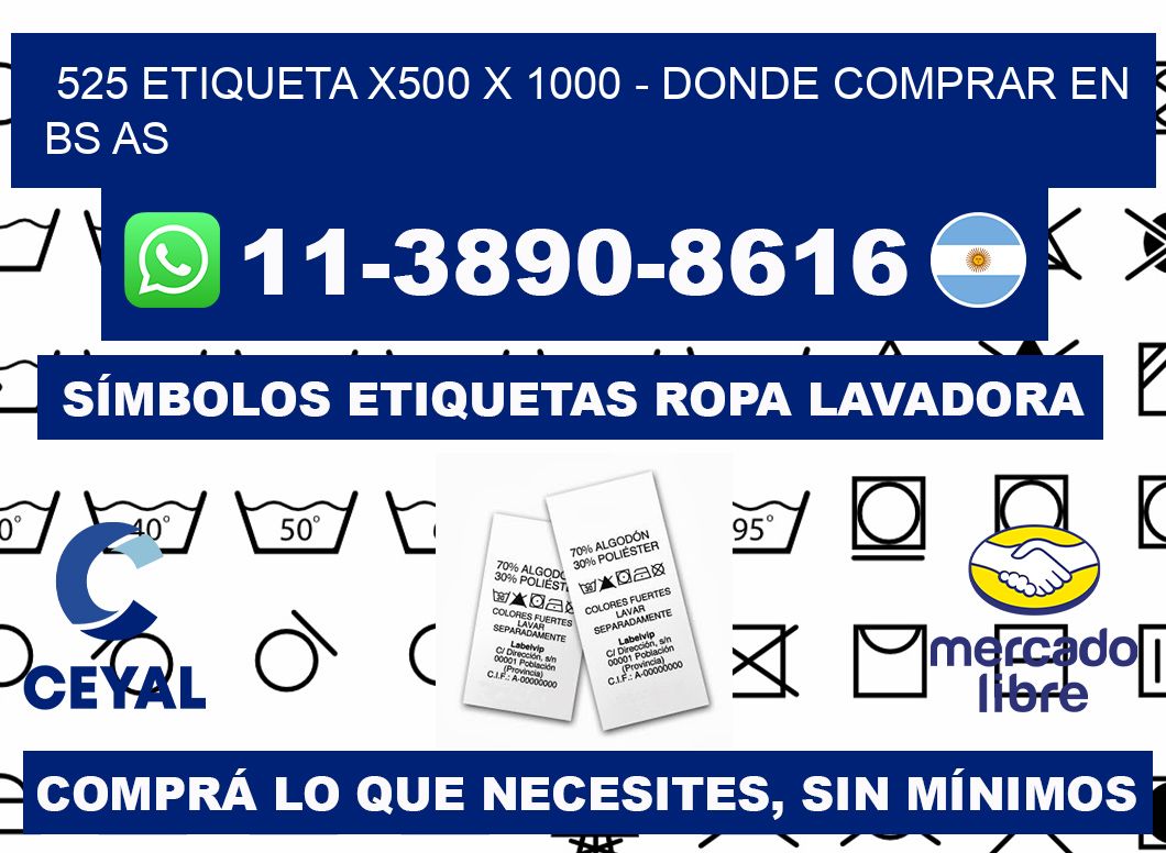 525 etiqueta x500 x 1000 - Donde Comprar en bs as