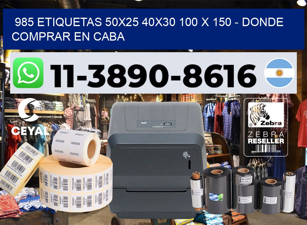 985 etiquetas 50×25 40×30 100 x 150 – Donde Comprar en Caba