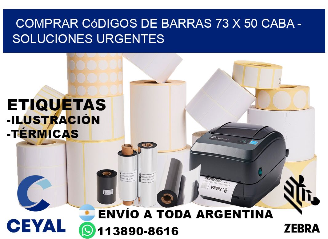 Comprar códigos de barras 73 x 50 CABA - soluciones urgentes