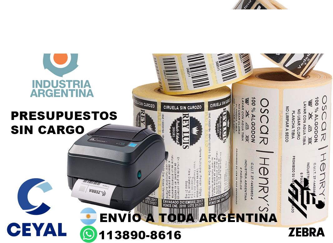 Donde Comprar etiquetas 70 x 67 en CENTRO? Buenos Aires - Stock permanente