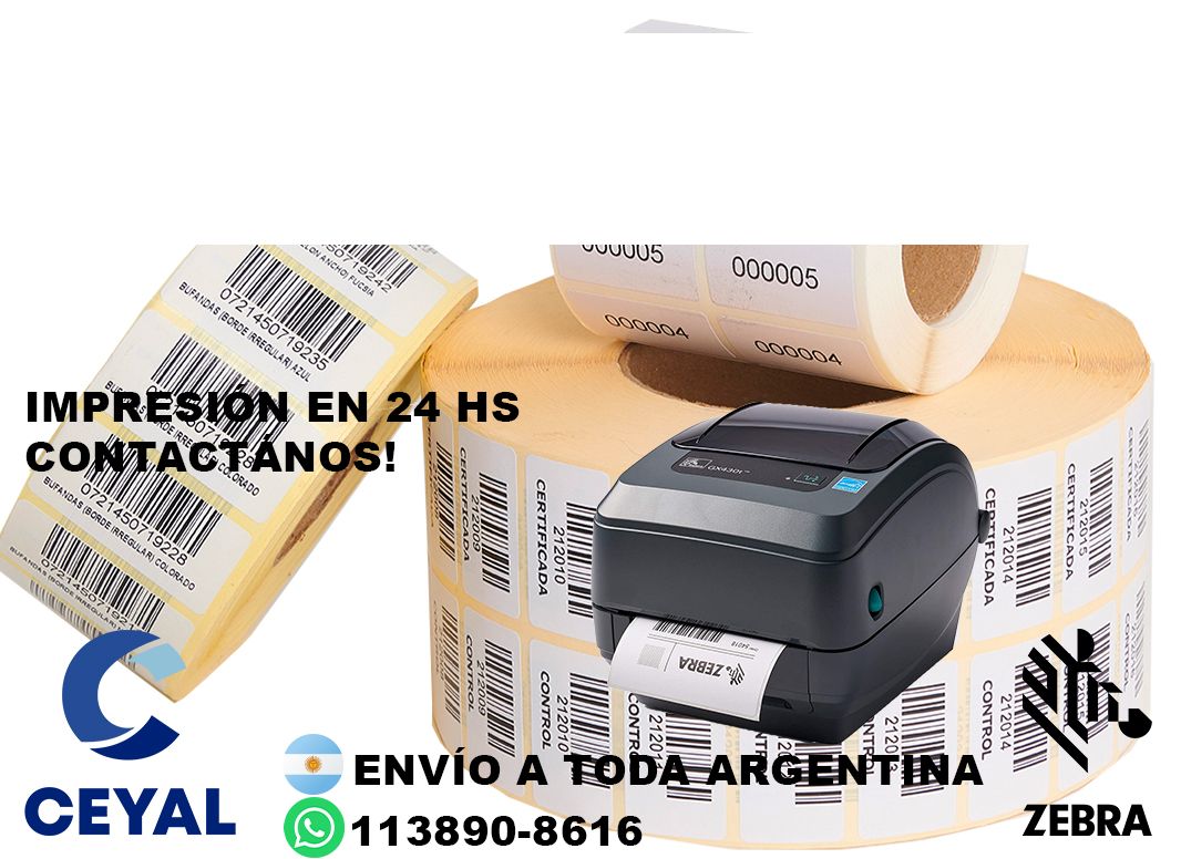 Donde Comprar insumos etiquetado para mercado libre 58 x 25? Buenos Aires - Stock permanente