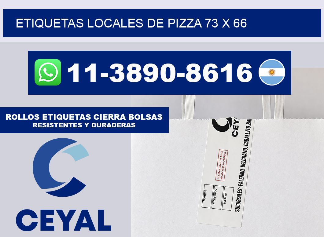 etiquetas locales de pizza 73 x 66