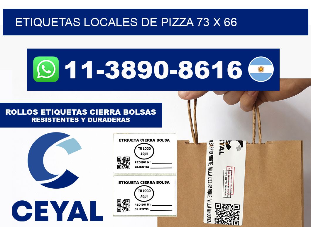 etiquetas locales de pizza 73 x 66