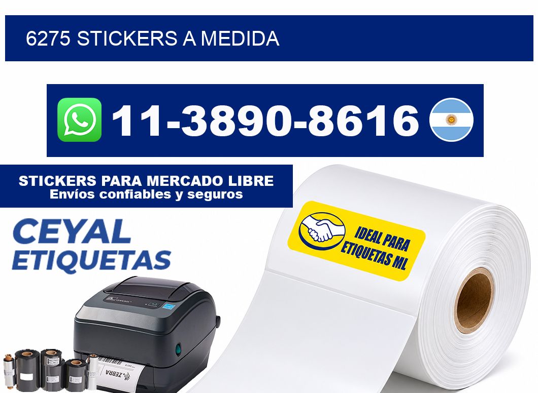 6275 stickers a medida