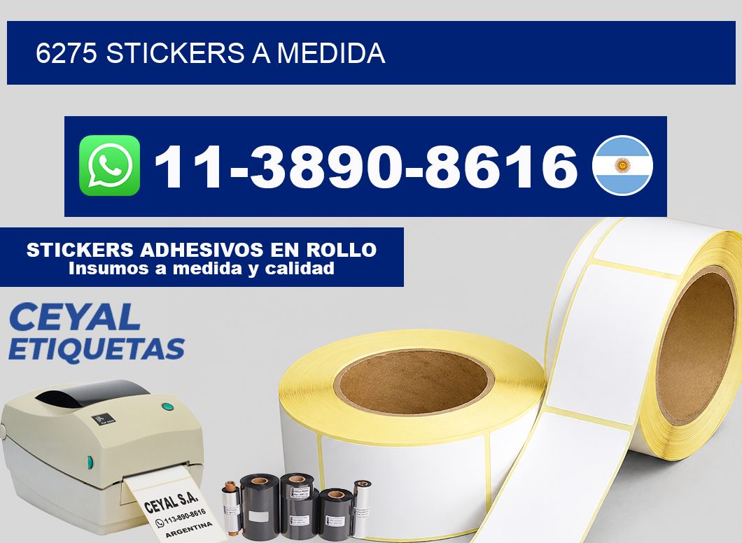 6275 stickers a medida