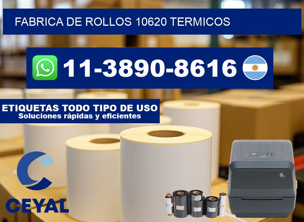 FABRICA DE ROLLOS 10620 TERMICOS