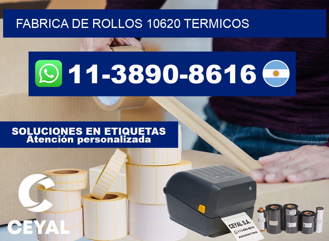 FABRICA DE ROLLOS 10620 TERMICOS