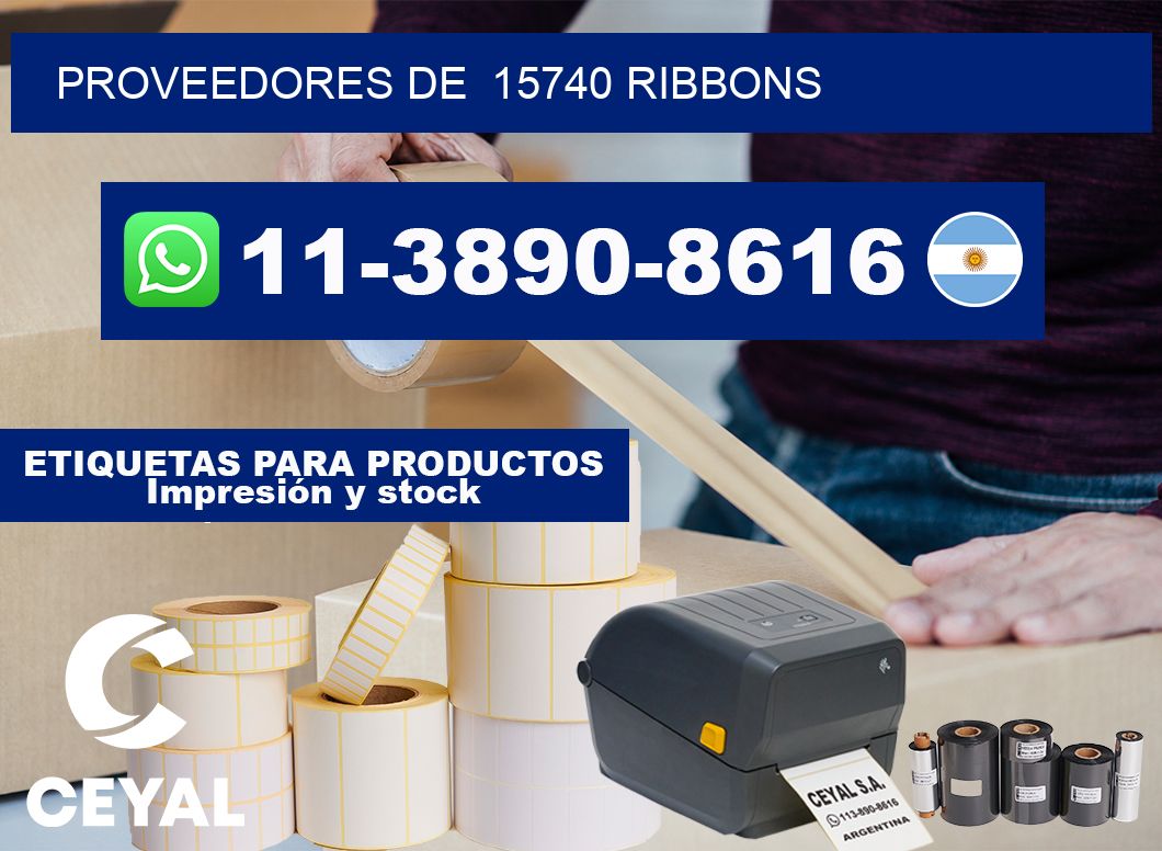 Proveedores de  15740 ribbons