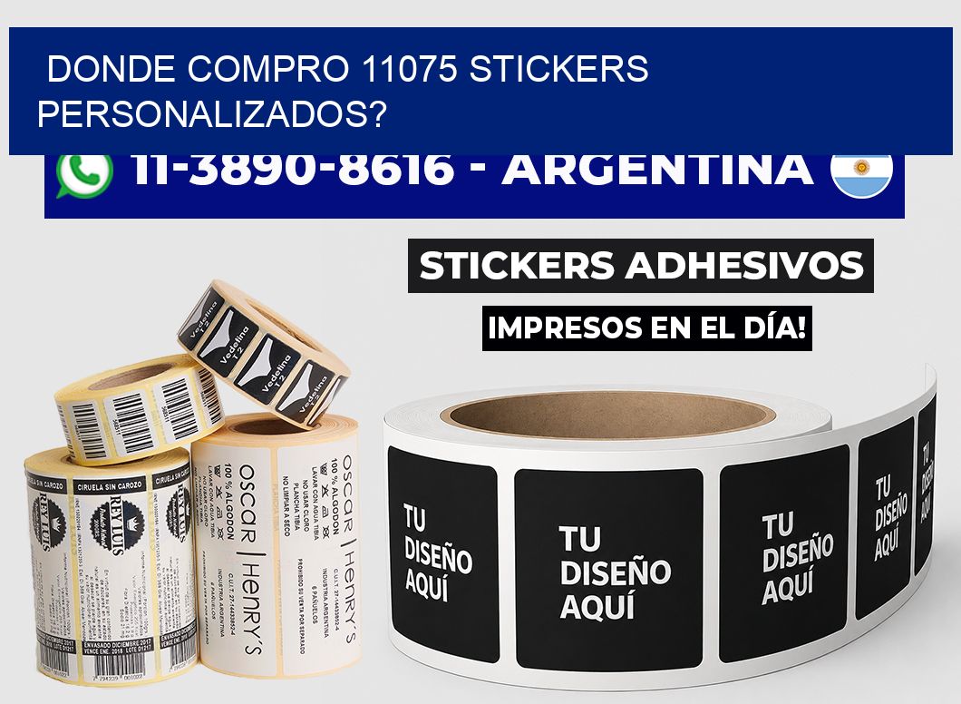 donde compro 11075 stickers personalizados?
