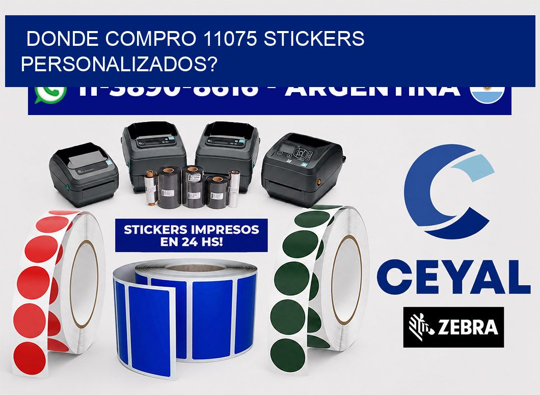 donde compro 11075 stickers personalizados?