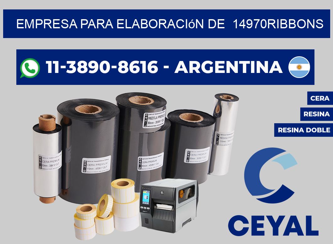 empresa para elaboración de  14970ribbons