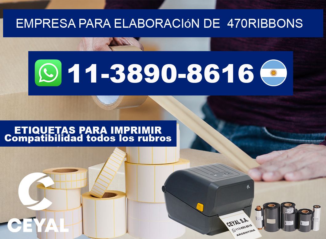empresa para elaboración de  470ribbons