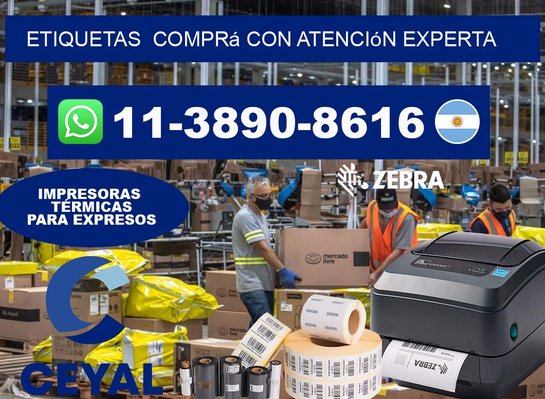 ETIQUETAS  Comprá con atención experta