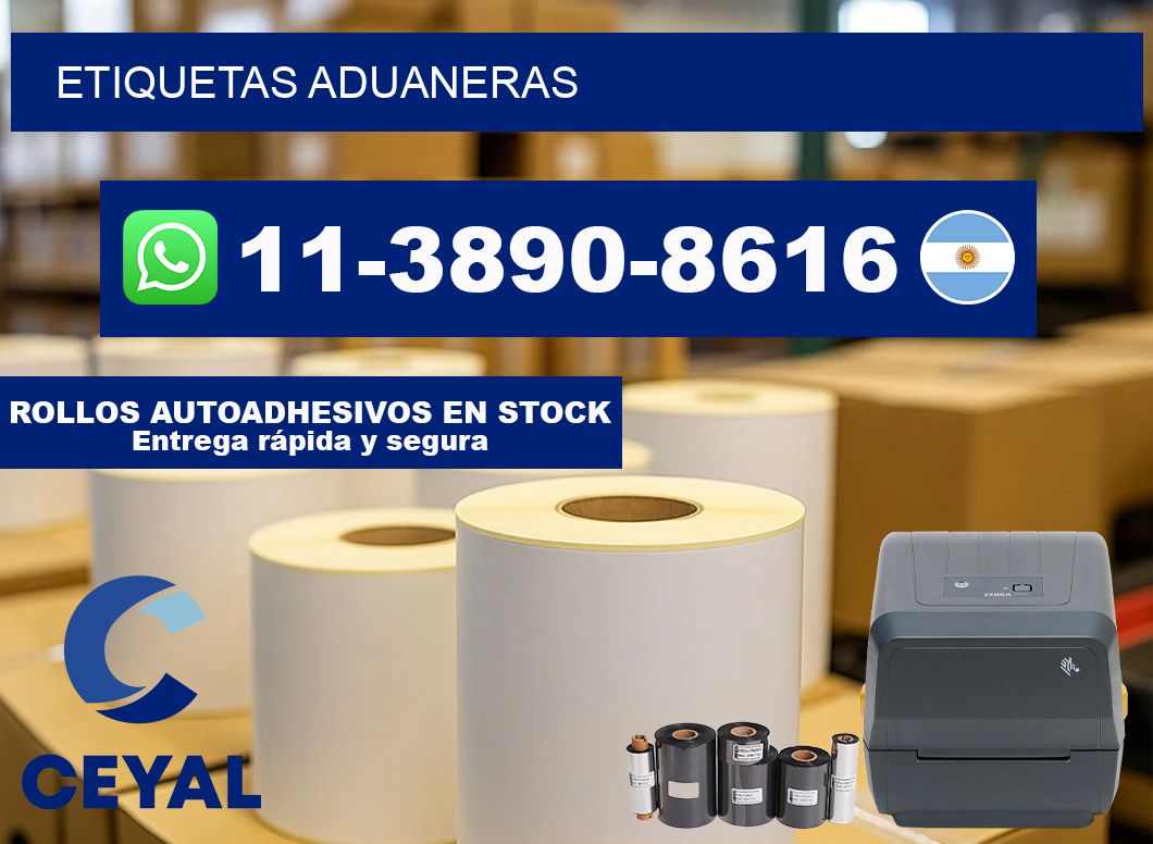ETIQUETAS aduaneras