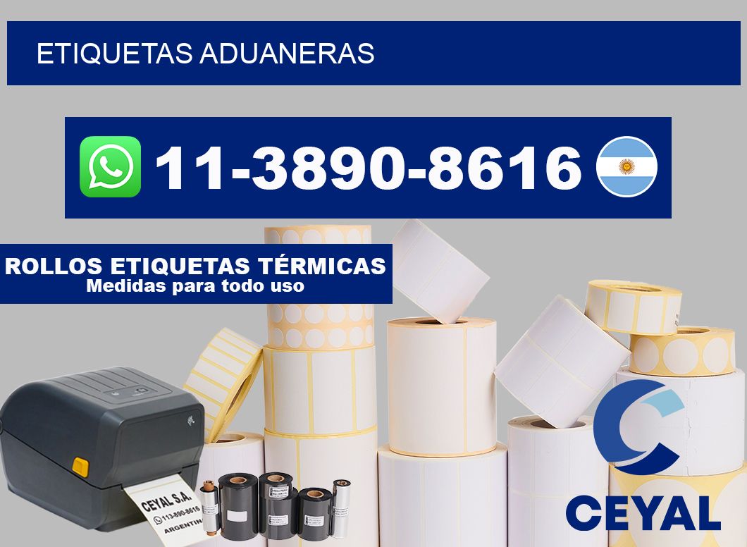ETIQUETAS aduaneras