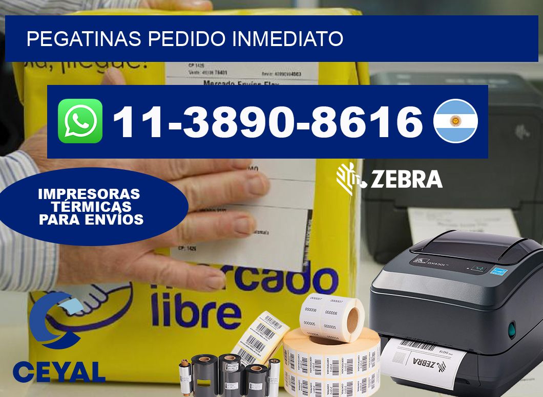 PEGATINAS Pedido inmediato