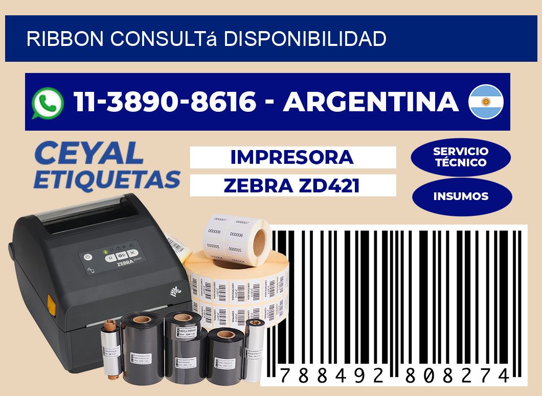 ribbon Consultá disponibilidad