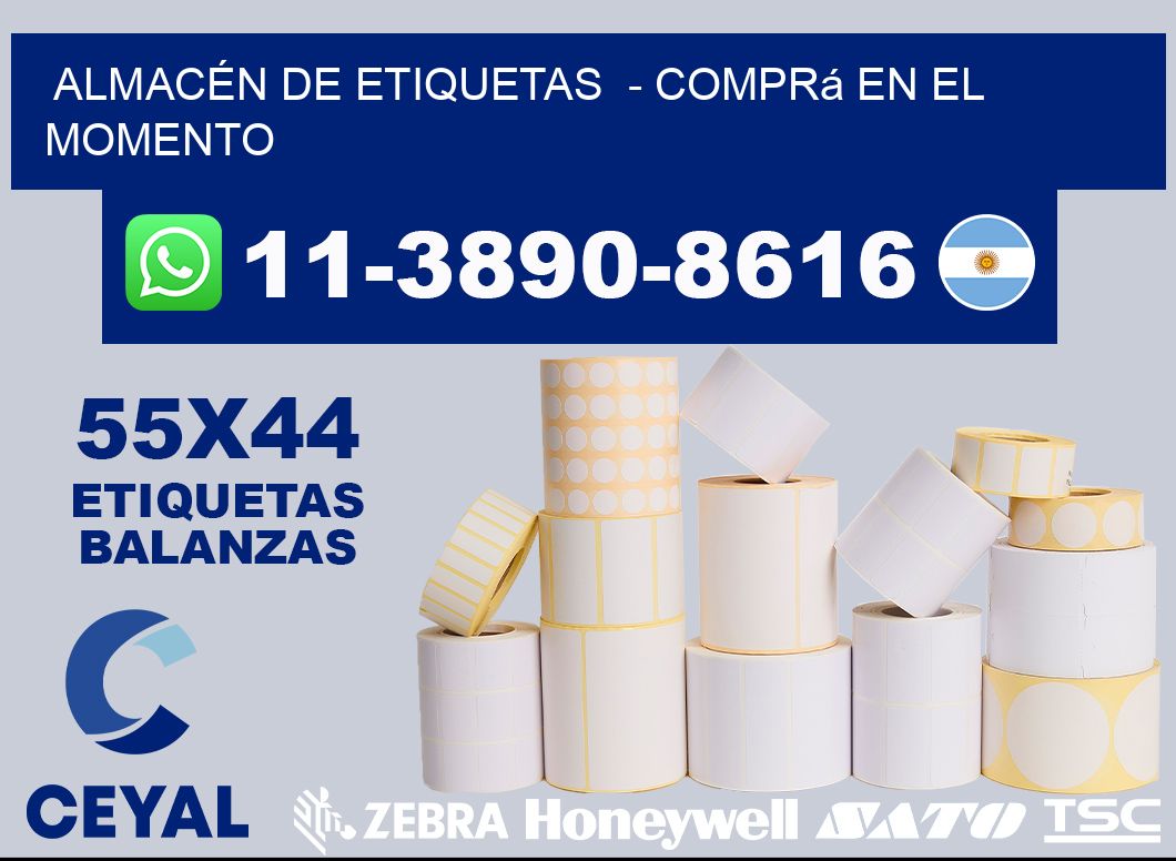 ALMACÉN DE ETIQUETAS  - Comprá en el momento