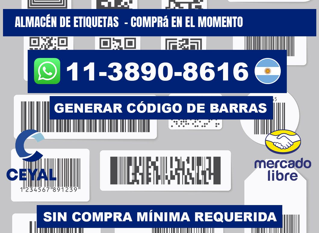 ALMACÉN DE ETIQUETAS  - Comprá en el momento