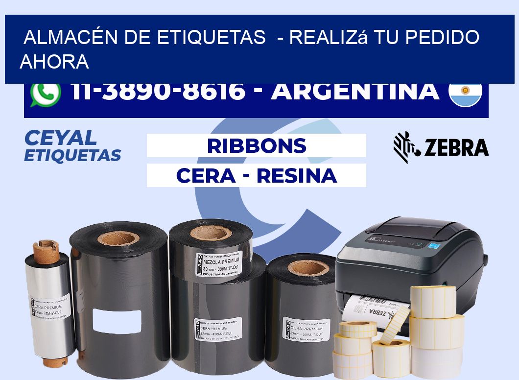 ALMACÉN DE ETIQUETAS  - Realizá tu pedido ahora