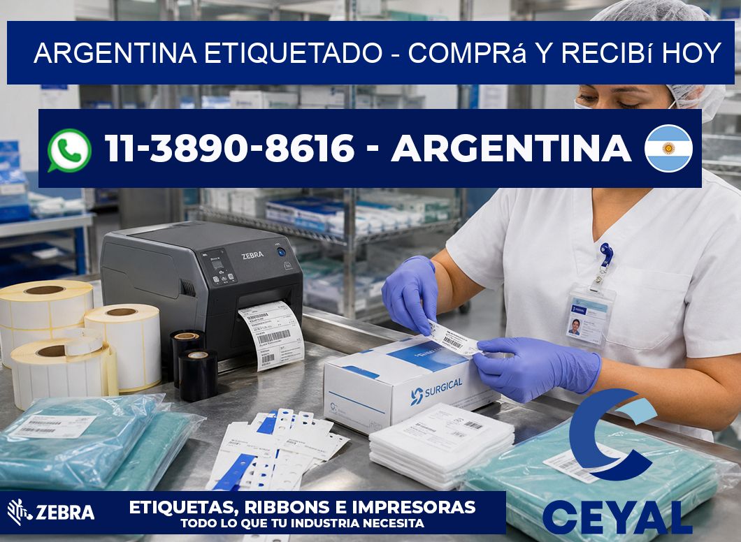 ARGENTINA ETIQUETADO - Comprá y recibí hoy