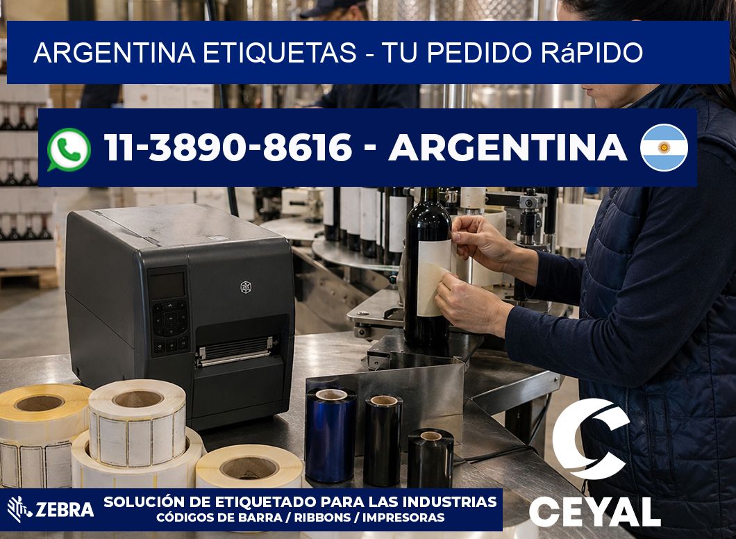 ARGENTINA ETIQUETAS - Tu pedido rápido