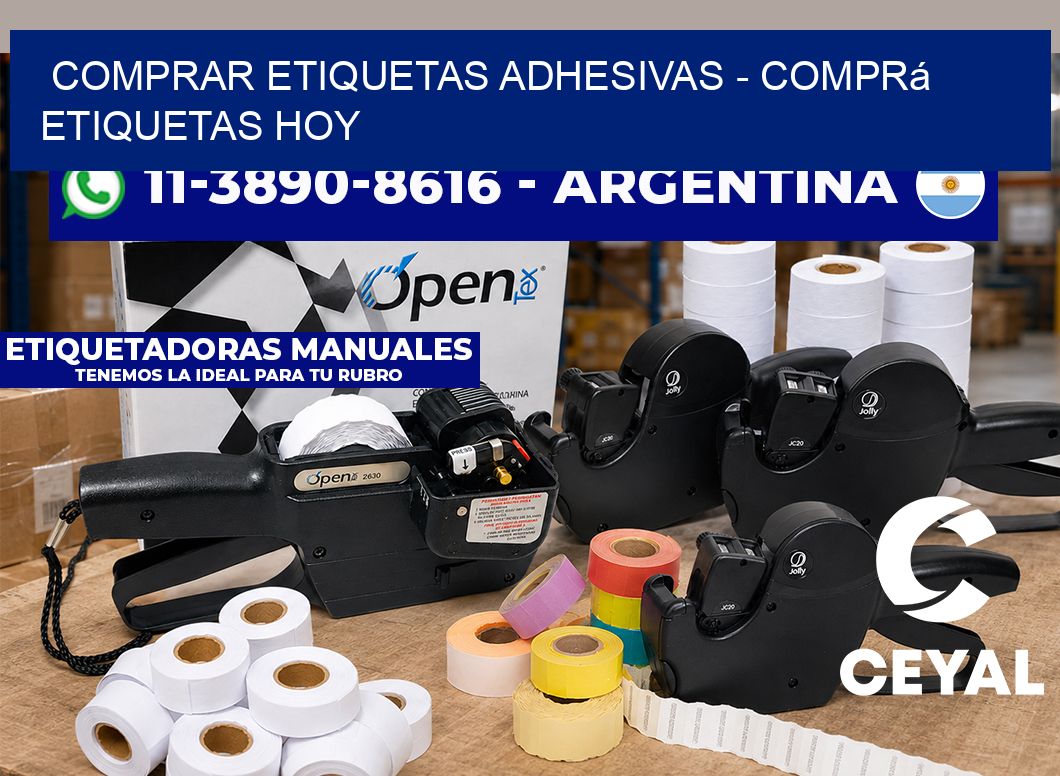 COMPRAR ETIQUETAS ADHESIVAS - Comprá etiquetas hoy