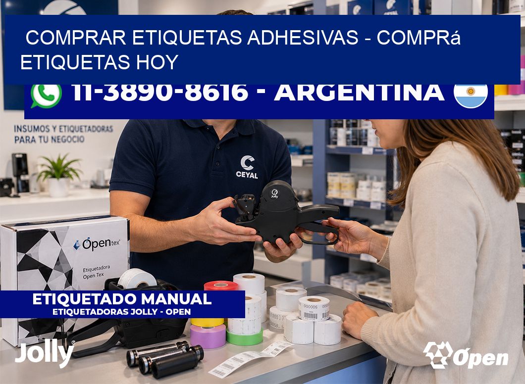COMPRAR ETIQUETAS ADHESIVAS - Comprá etiquetas hoy