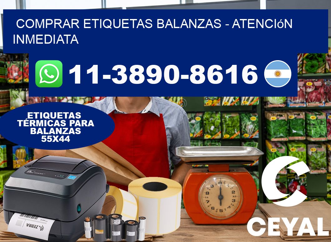 COMPRAR ETIQUETAS BALANZAS – Atención inmediata