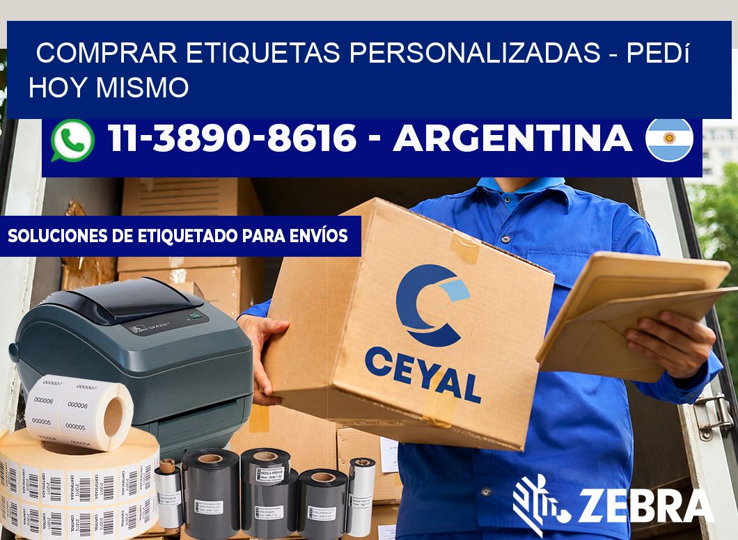 COMPRAR ETIQUETAS PERSONALIZADAS - Pedí hoy mismo