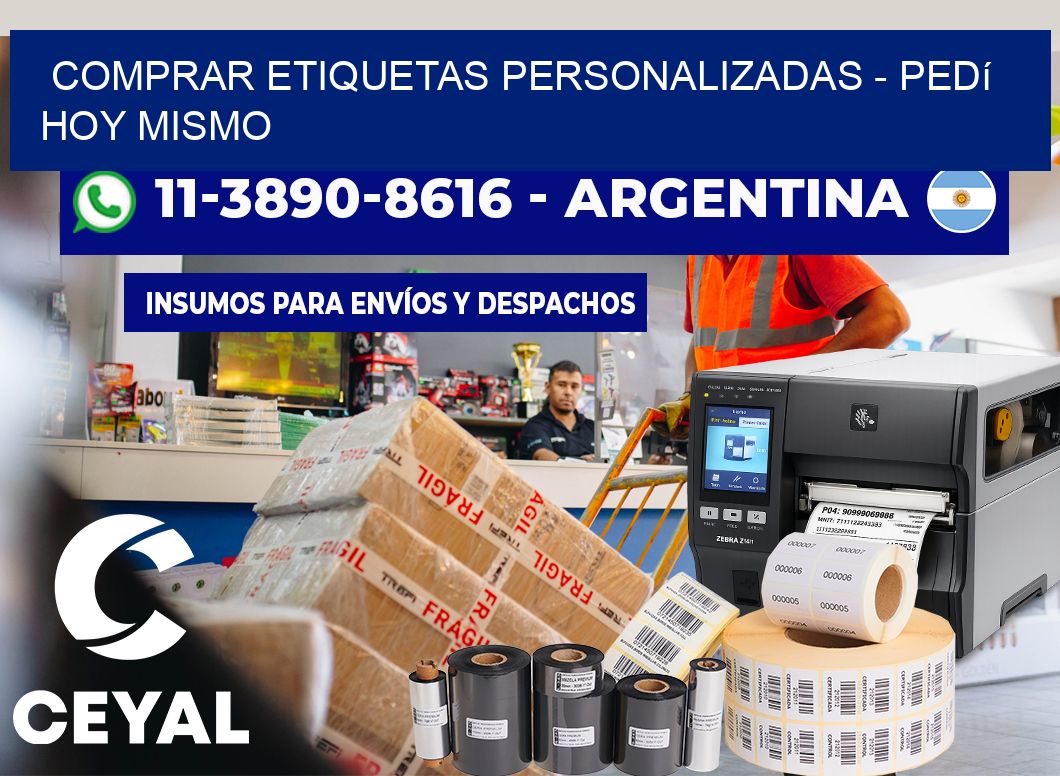 COMPRAR ETIQUETAS PERSONALIZADAS – Pedí hoy mismo