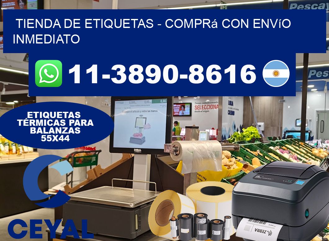 TIENDA DE ETIQUETAS - Comprá con envío inmediato