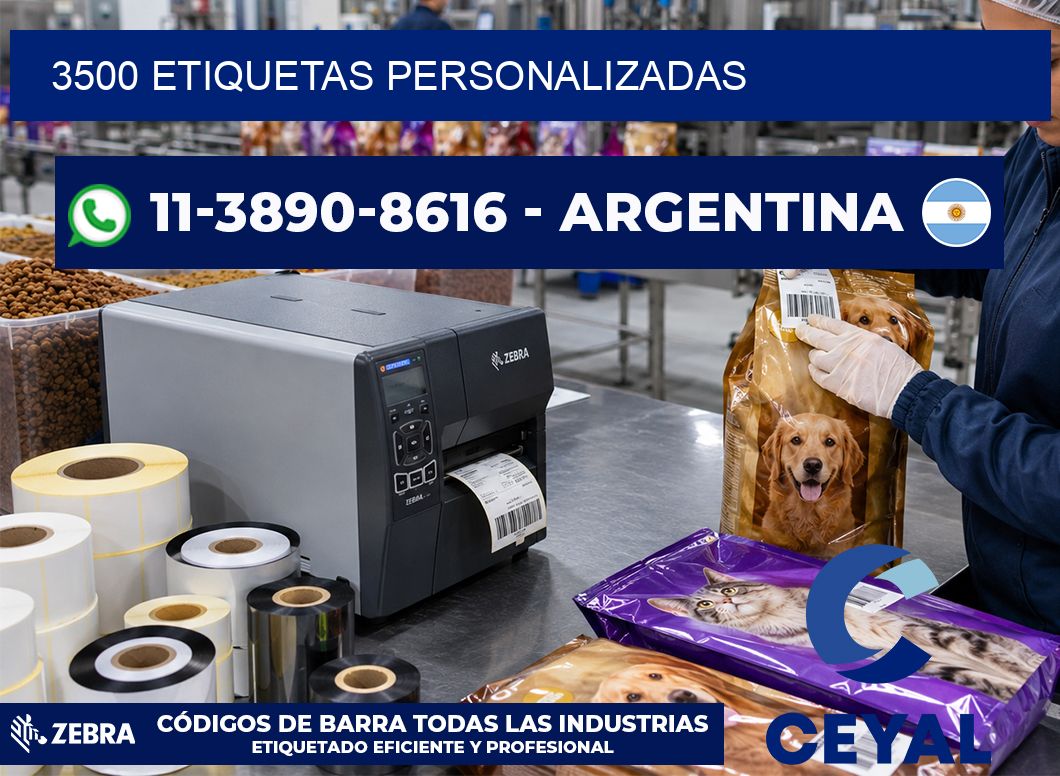 3500 ETIQUETAS PERSONALIZADAS