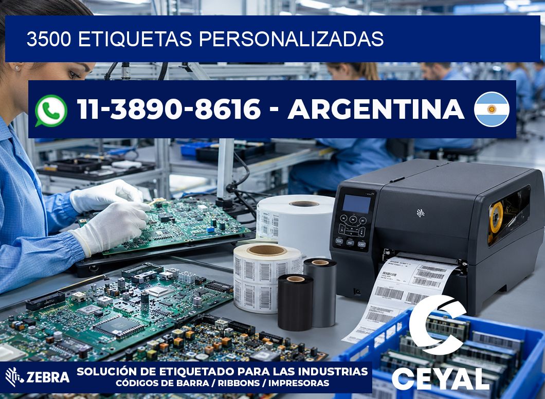 3500 ETIQUETAS PERSONALIZADAS