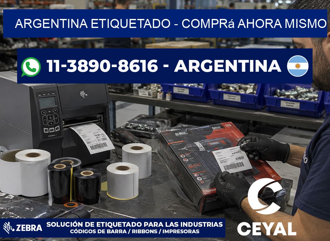 ARGENTINA ETIQUETADO – Comprá ahora mismo